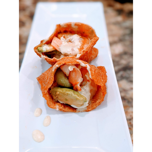 Appetizer: Shrimp Inari - Exclusive to Interactive Sushi Events