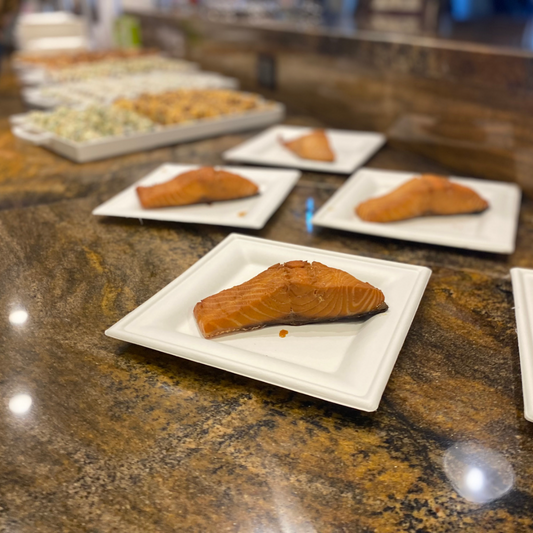 Alternative Entree: Teriyaki Salmon Plate - Exclusive to Interactive Sushi Events